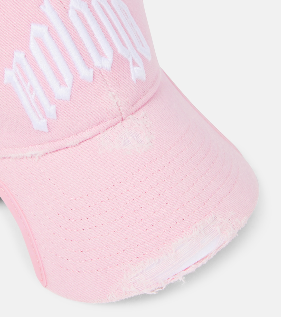 Cappellino in cotono Balenciaga senza logo, stile baseball per giovani