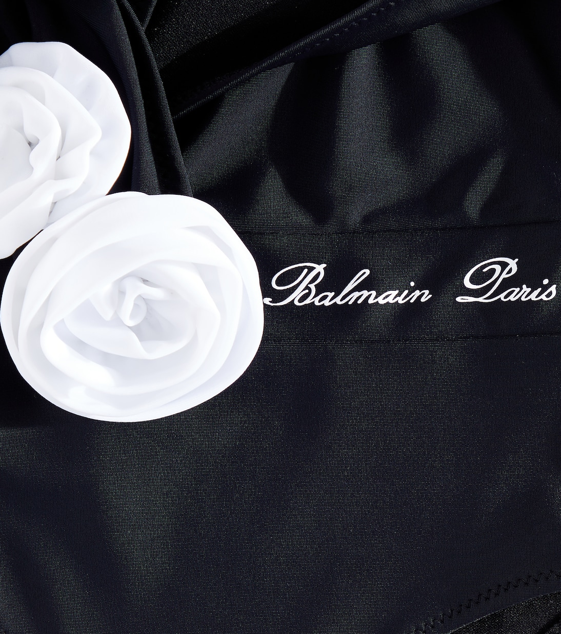 Maillot de bain asymétrique à fleurs | Balmain Kids