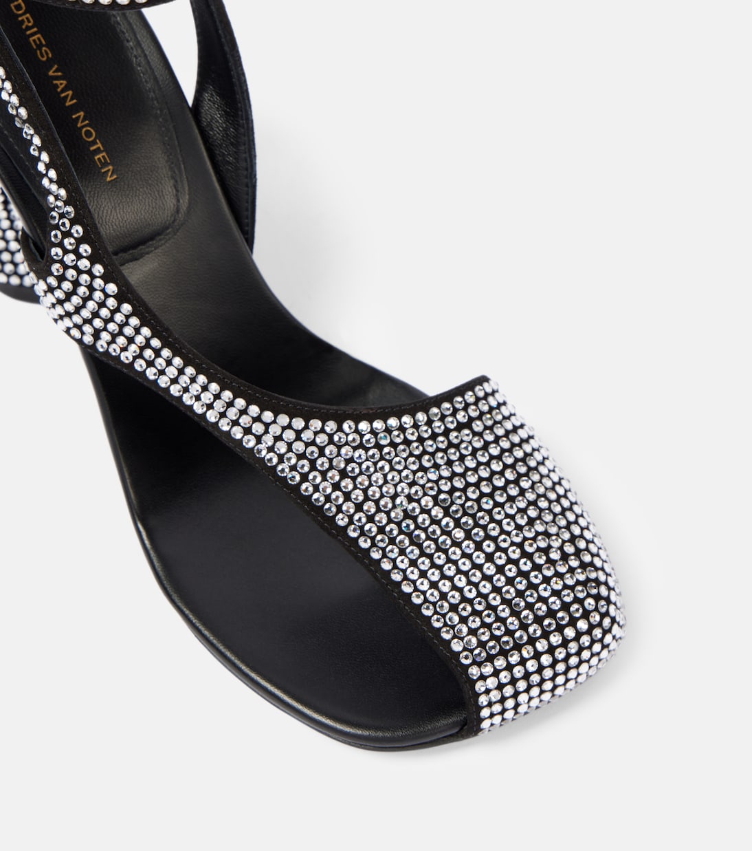 Pumps aus Leder mit Kristallen | Dries Van Noten