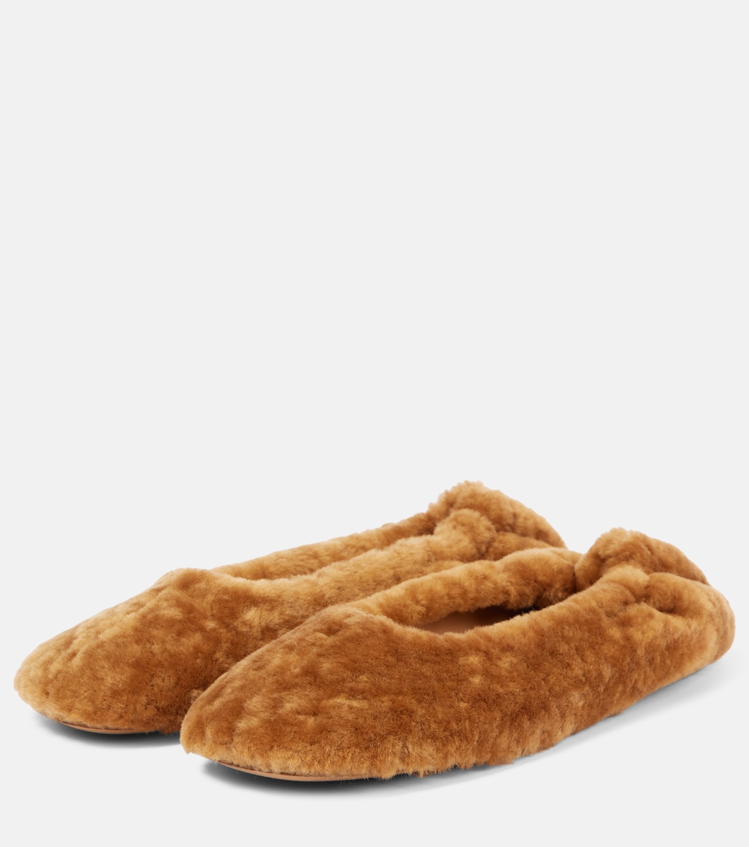Ballerine in shearling | Dries Van Noten