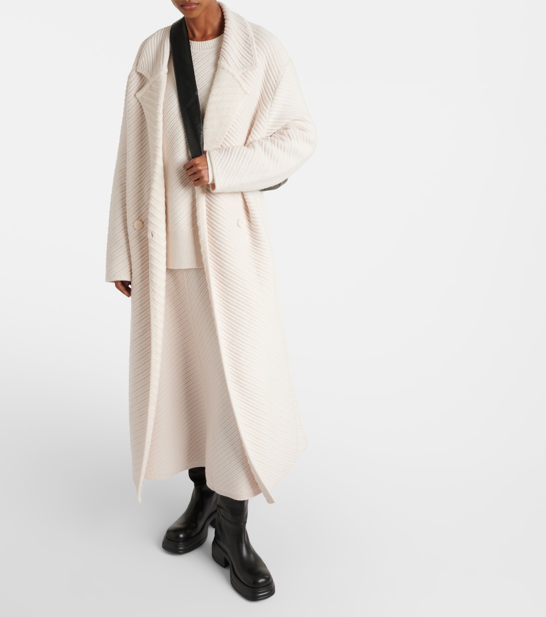 Cappotto in maglia a coste | Joseph