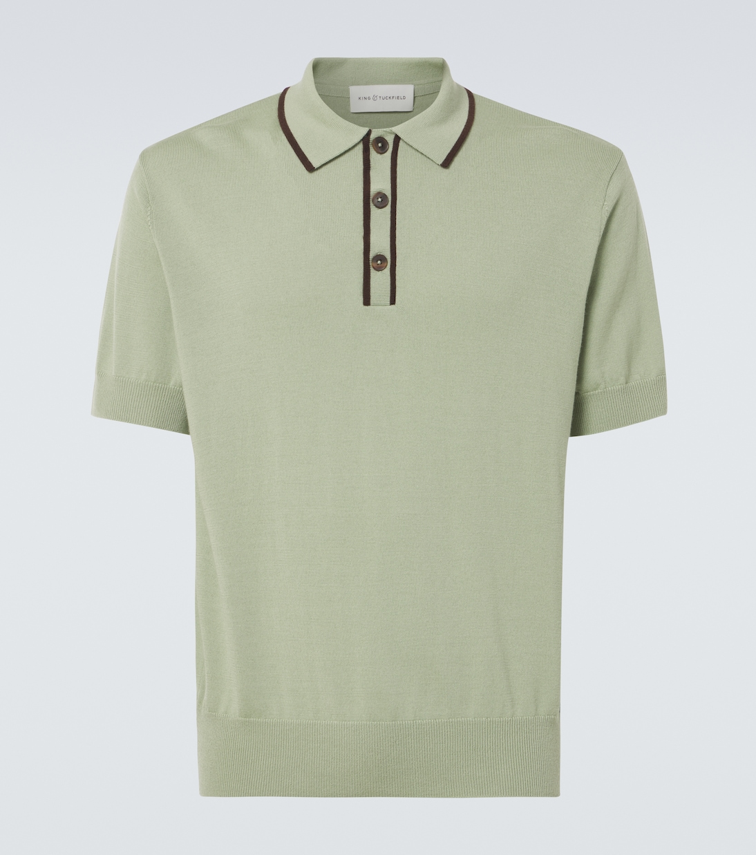 Polohemd aus Wolle | King & Tuckfield