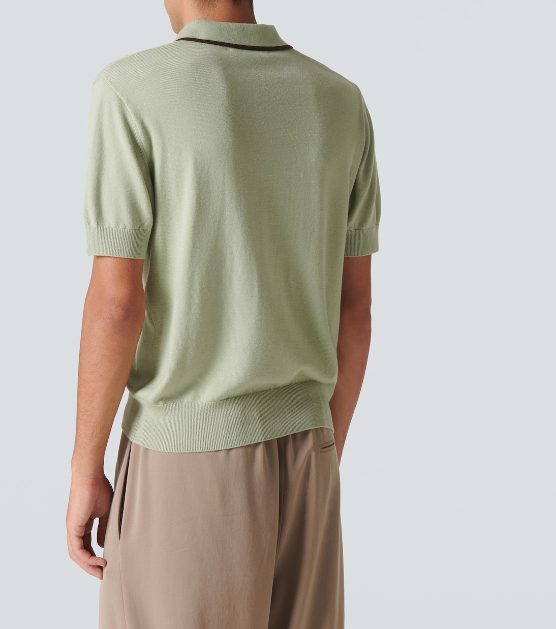 Polohemd aus Wolle | King & Tuckfield