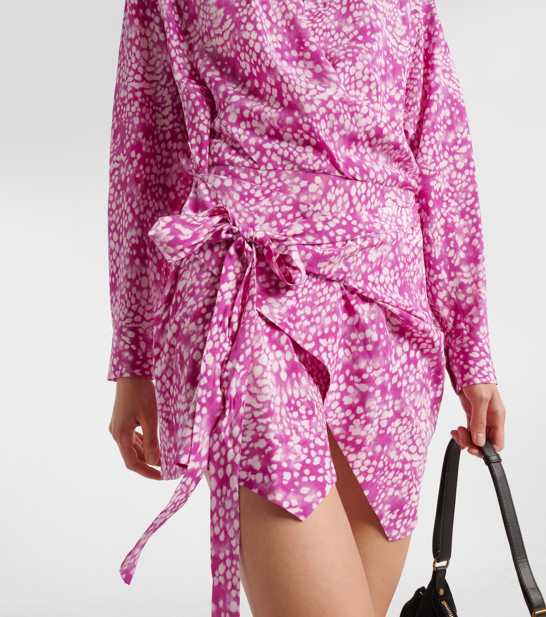 Habla draped silk-blend minidress | Isabel Marant