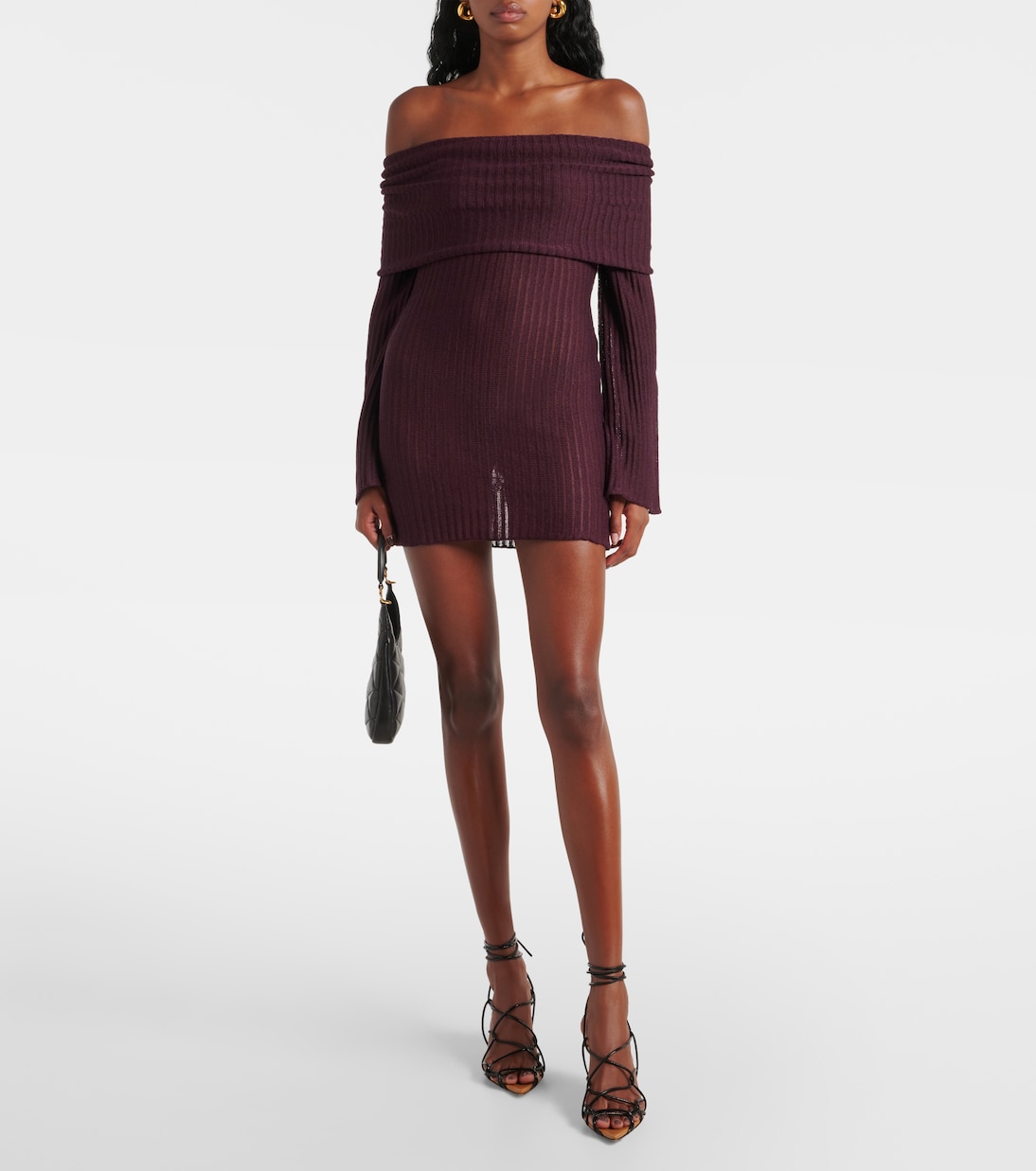 Vestido corto Sava de mezcla de lino | Aya Muse