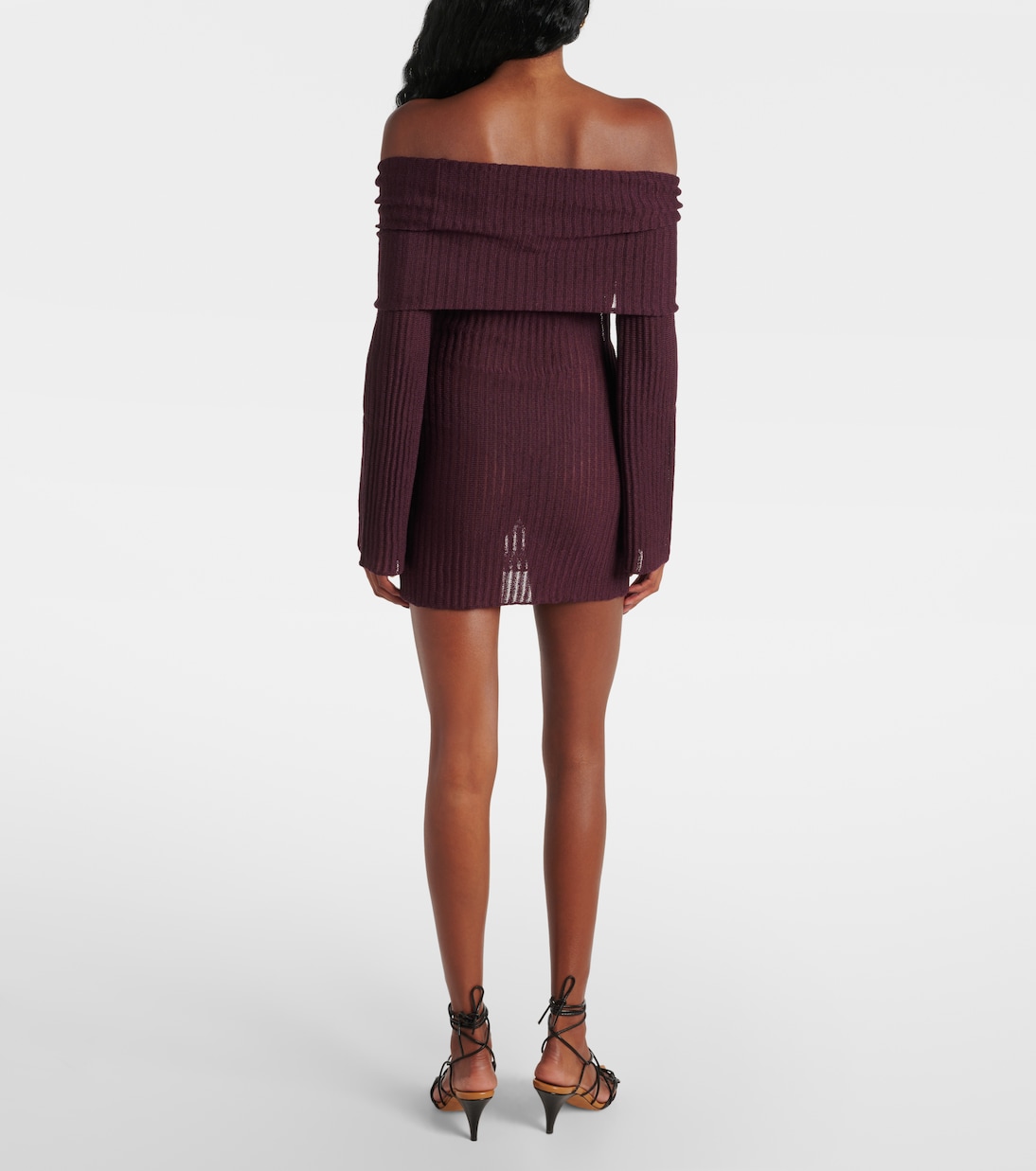 Vestido corto Sava de mezcla de lino | Aya Muse