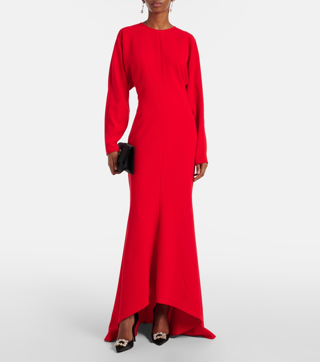Robe Marlette aus Crêpe | Costarellos