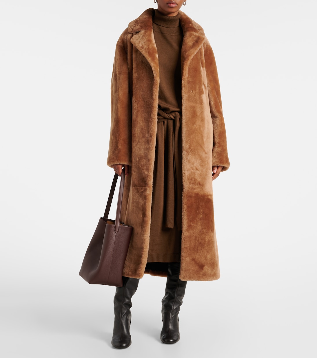 Cappotto in shearling | Yves Salomon