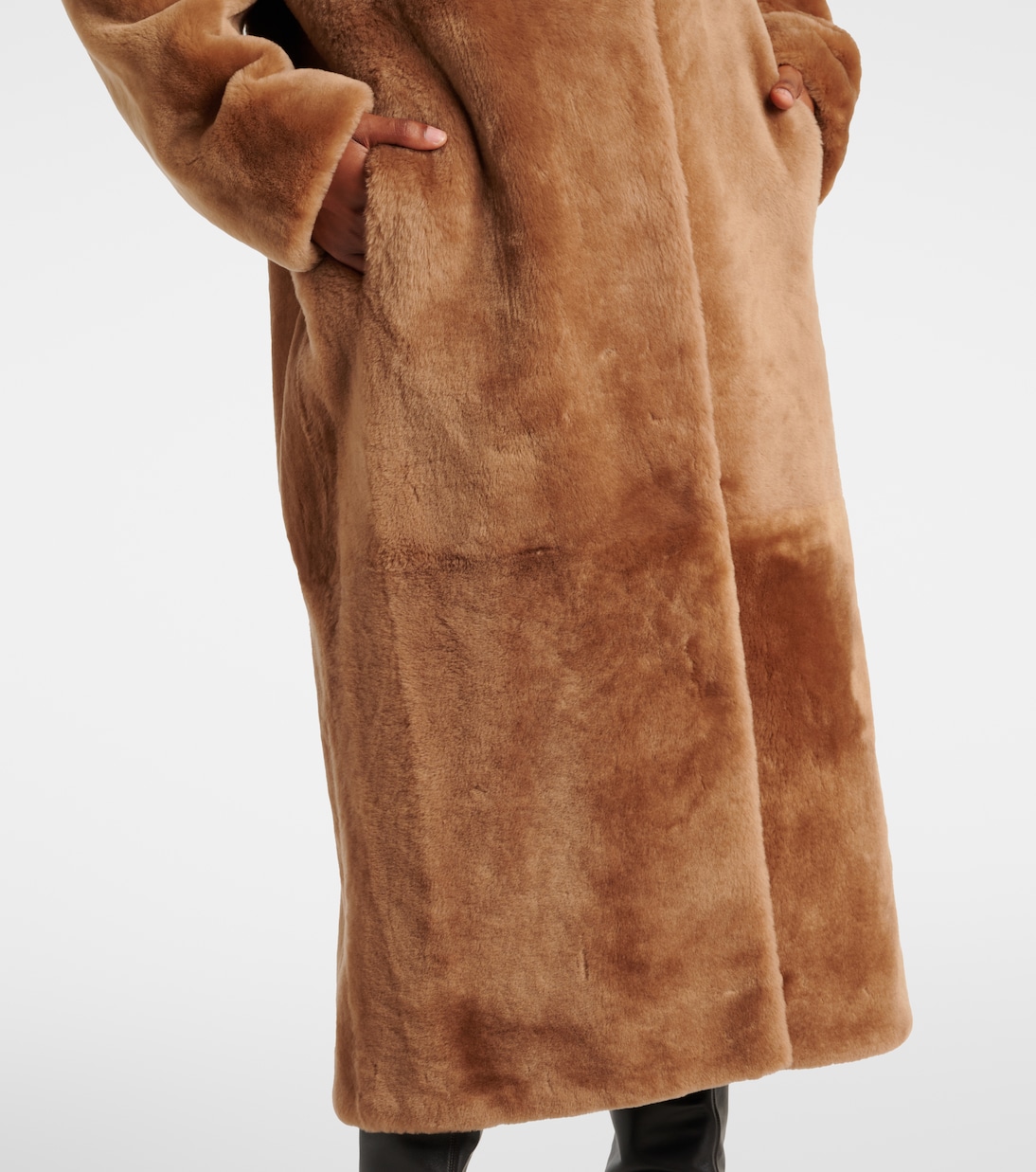 Cappotto in shearling | Yves Salomon
