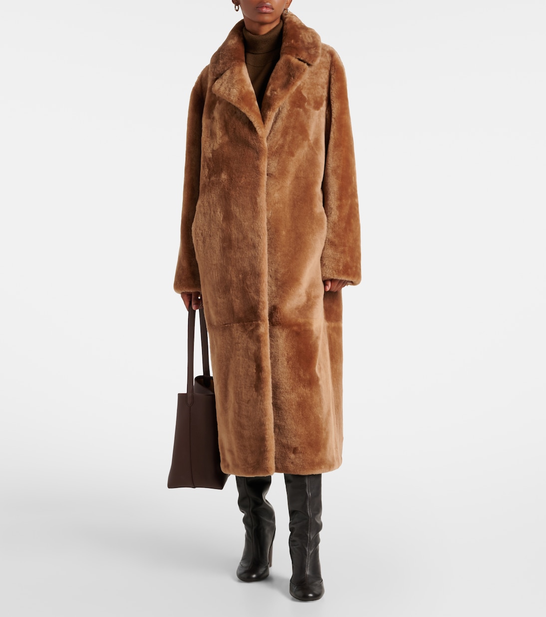 Cappotto in shearling | Yves Salomon