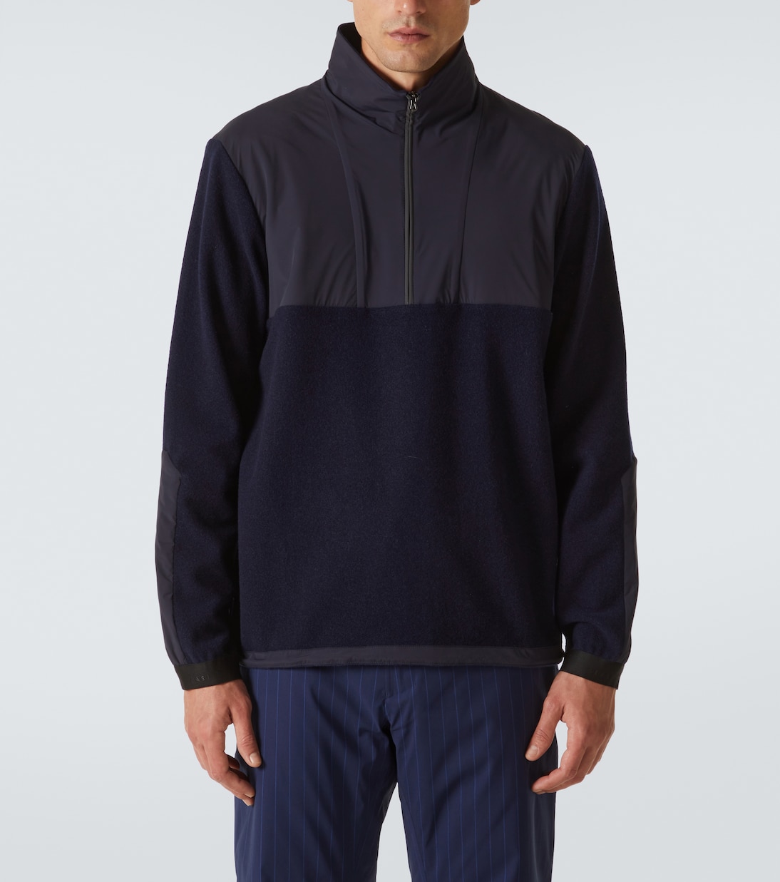 Pullover Skipper in misto lana con zip | Sease