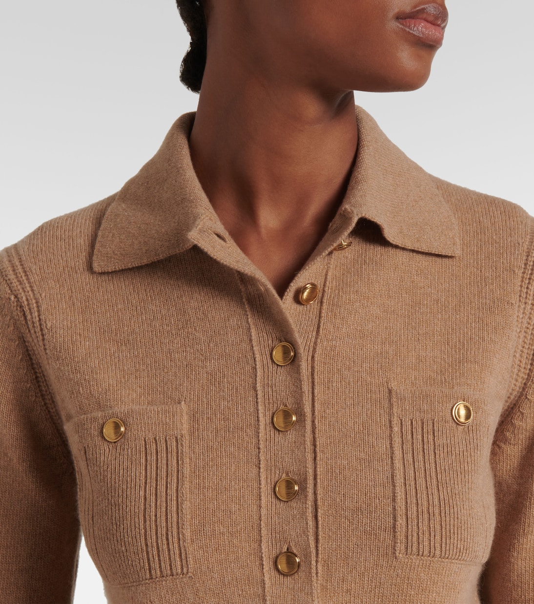 Wool and cashmere polo sweater | Chloé
