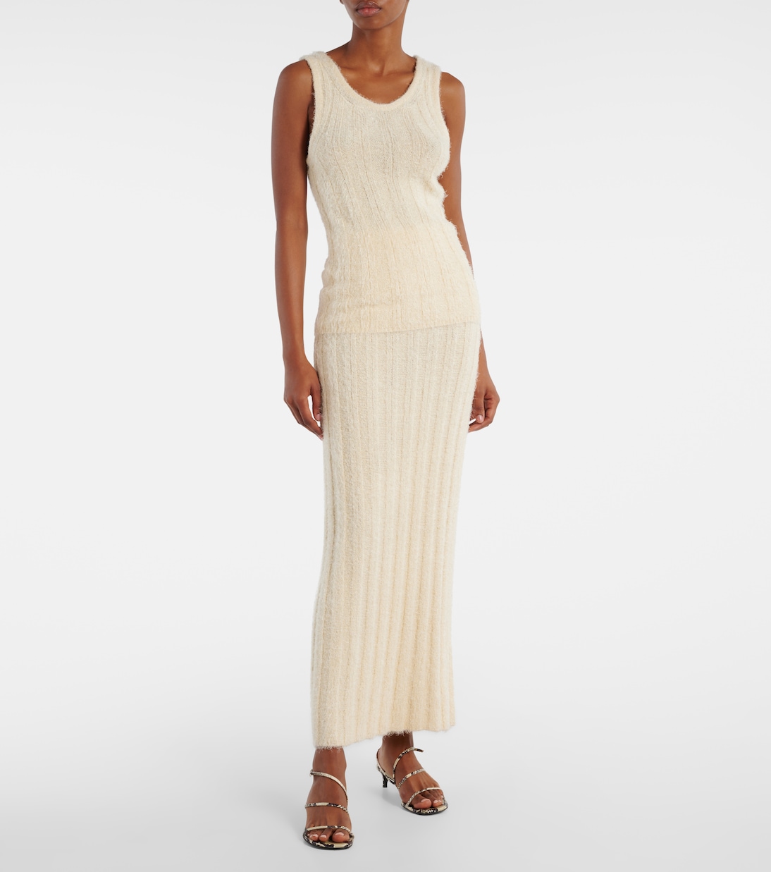 Tank top Lena de seda y cachemir | Khaite