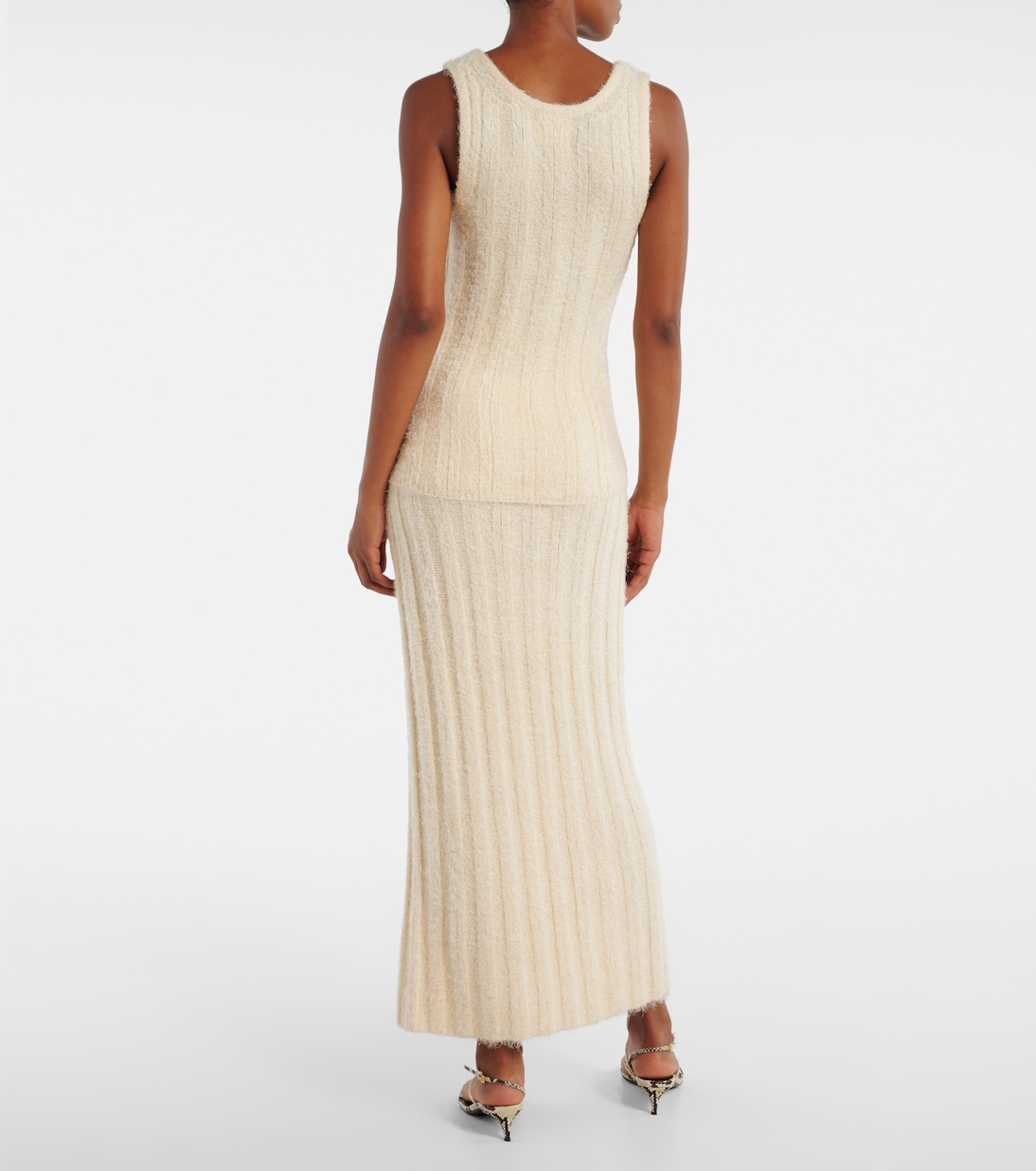 Tank top Lena de seda y cachemir | Khaite