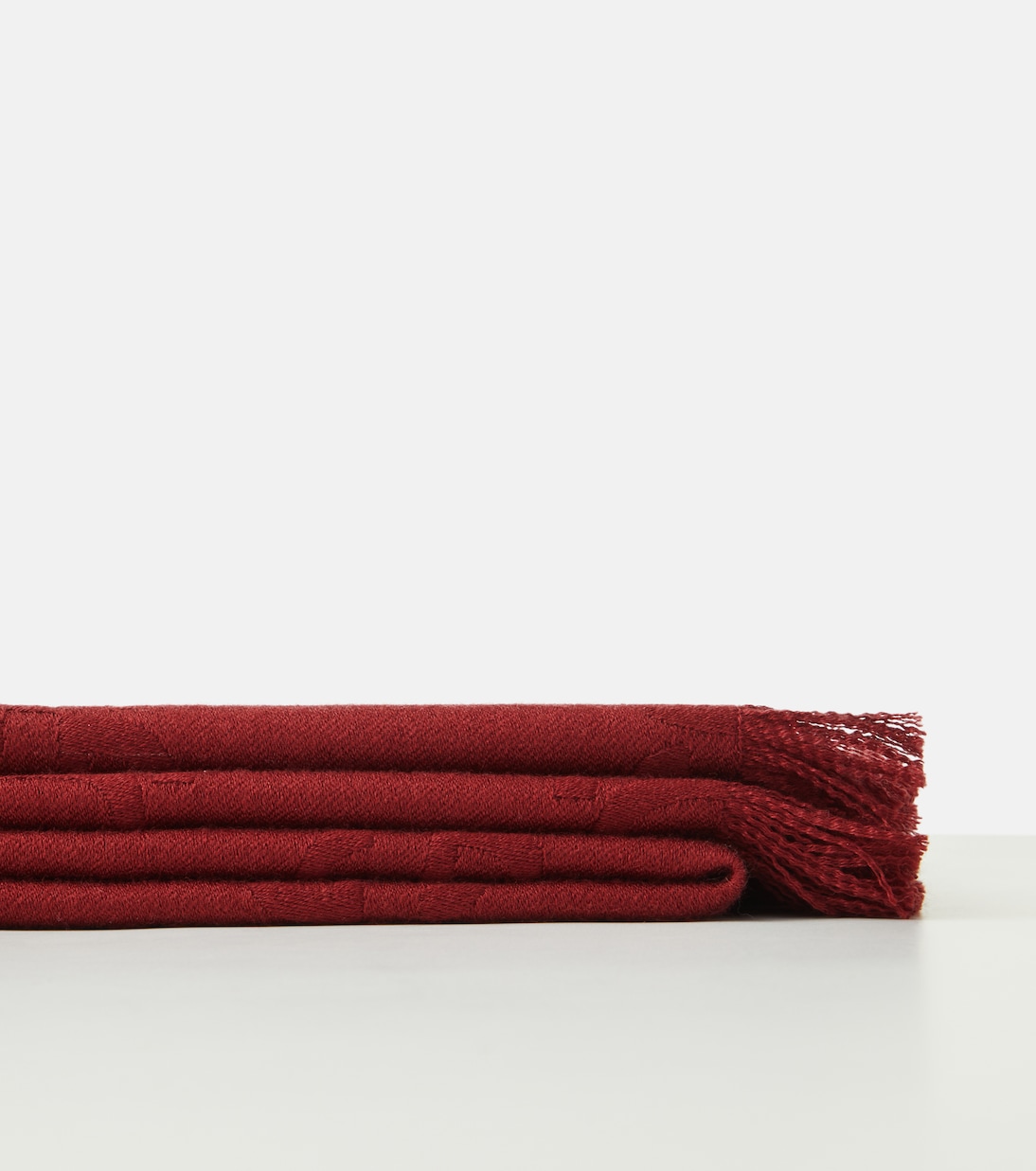 GG wool and silk jacquard blanket | Gucci