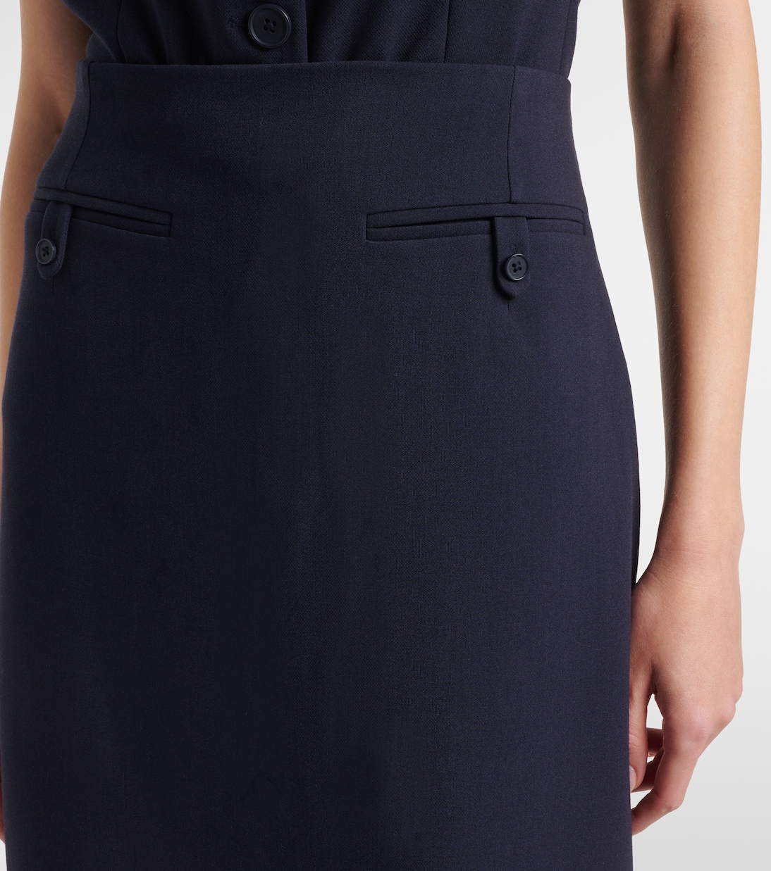 Jupe midi Smith | Staud