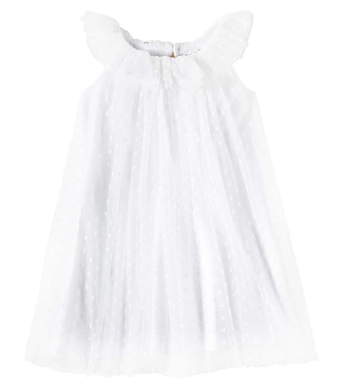 Besticktes Kleid Nuance aus Tüll | Bonpoint