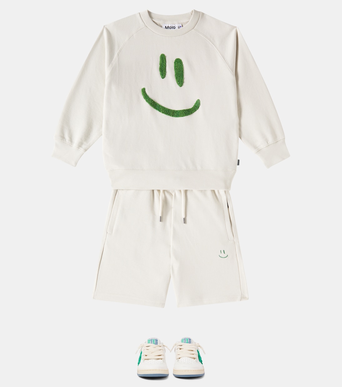 Zapatillas Ballistar de piel bordadas | Golden Goose Kids