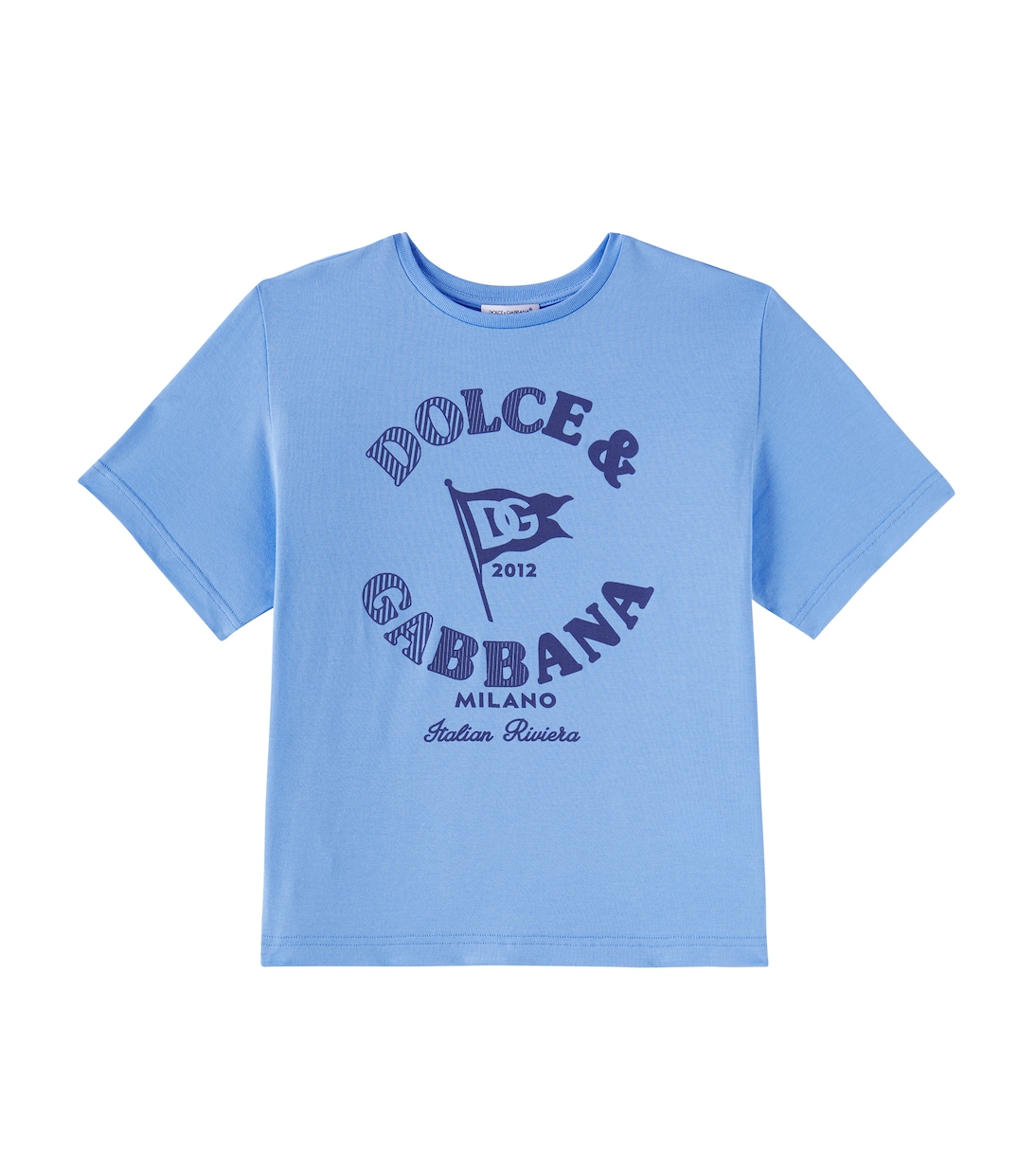 Camiseta DG de jersey de algodón | Dolce&Gabbana Kids