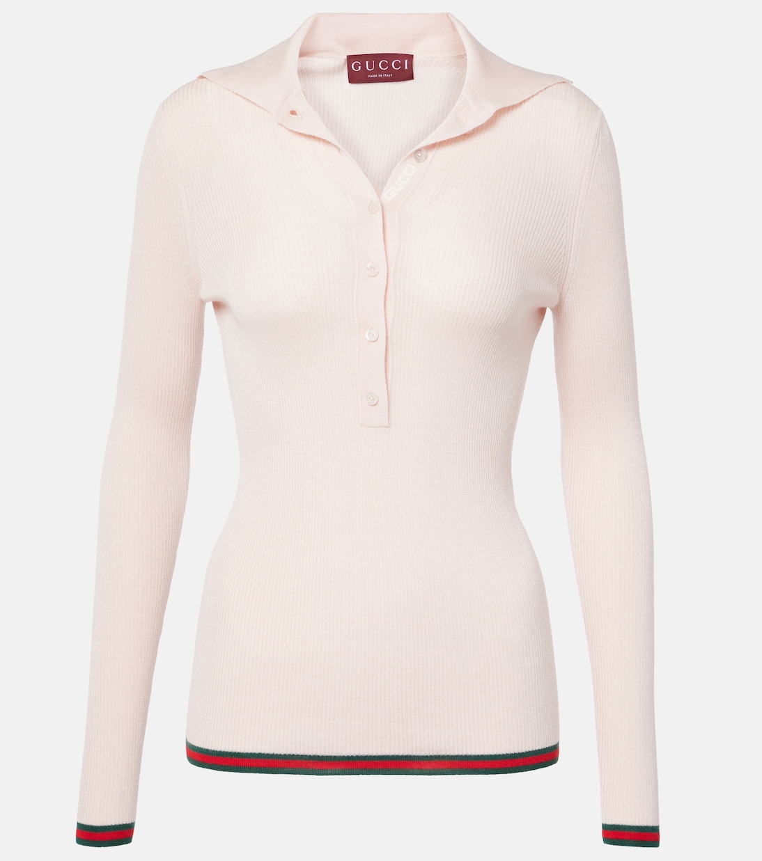 Polo de cachemir y seda | Gucci