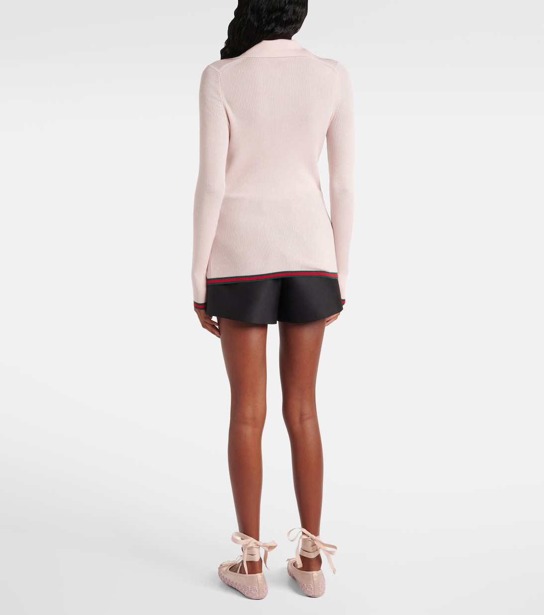 Polo de cachemir y seda | Gucci