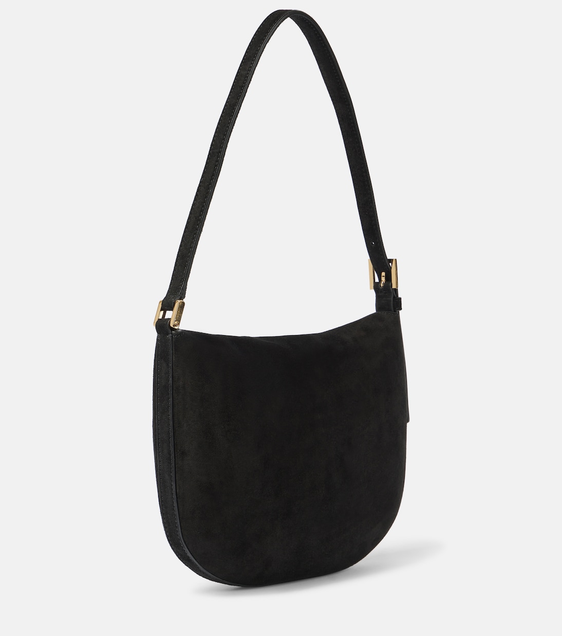 Borsa a spalla Tondo Small in suede | Savette