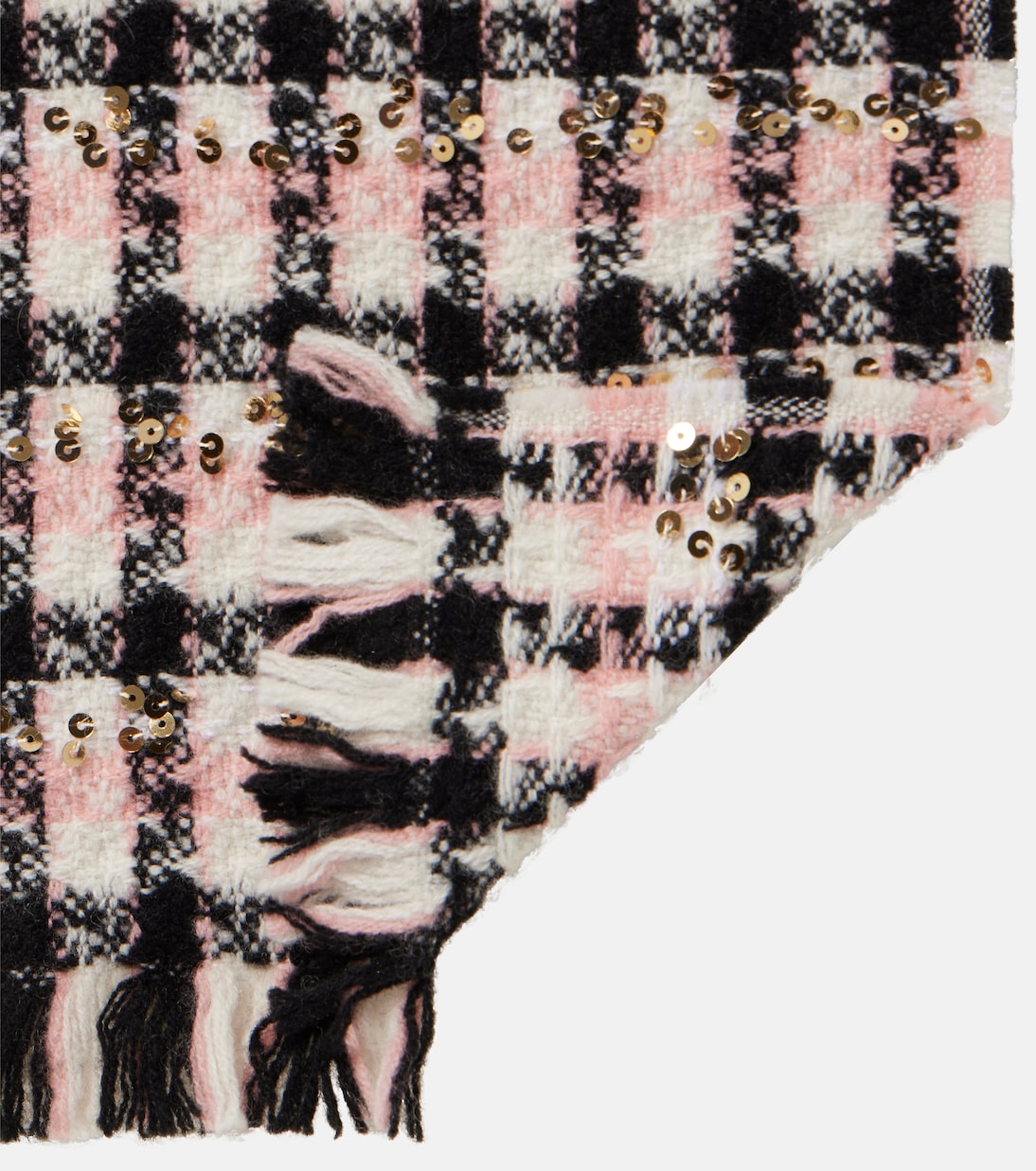 Bufanda de tweed con lentejuelas | Valentino
