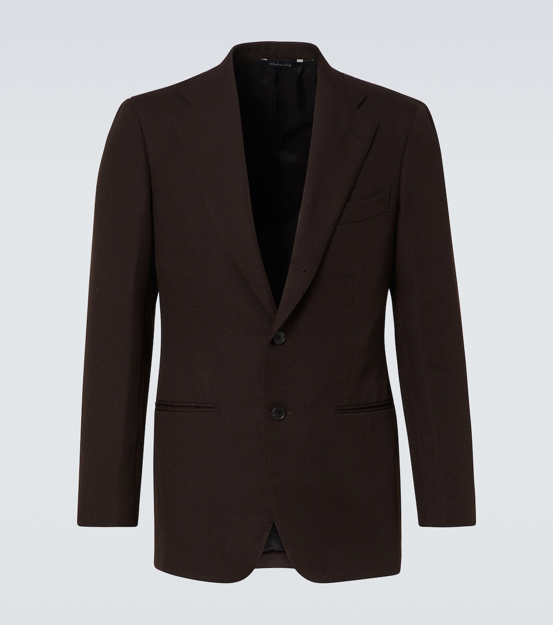 Wool twill blazer | Saman Amel