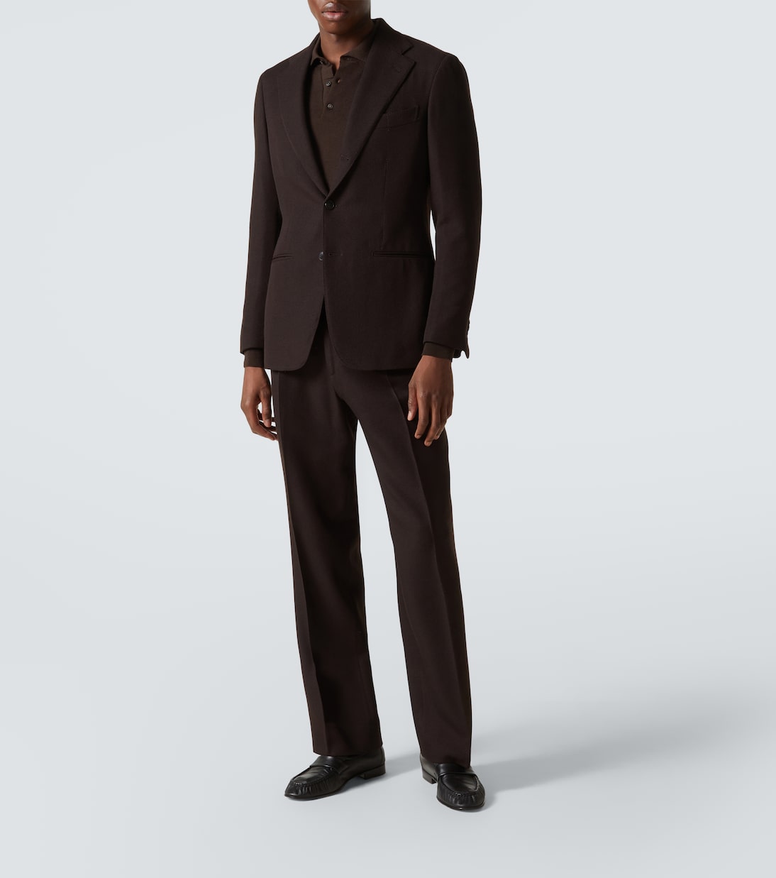 Wool twill blazer | Saman Amel