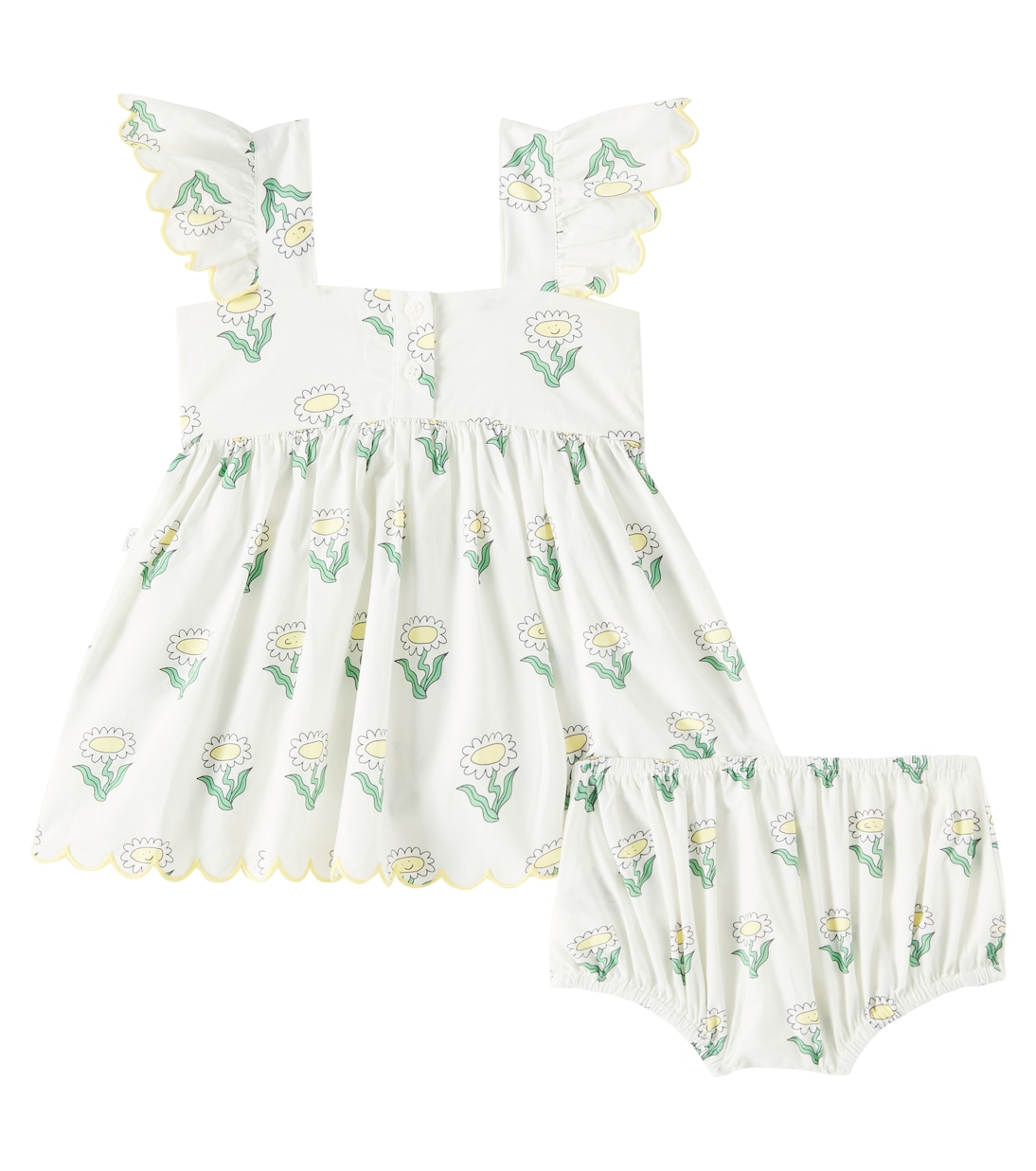 Baby - Abito e culottes in cotone | Stella McCartney Kids