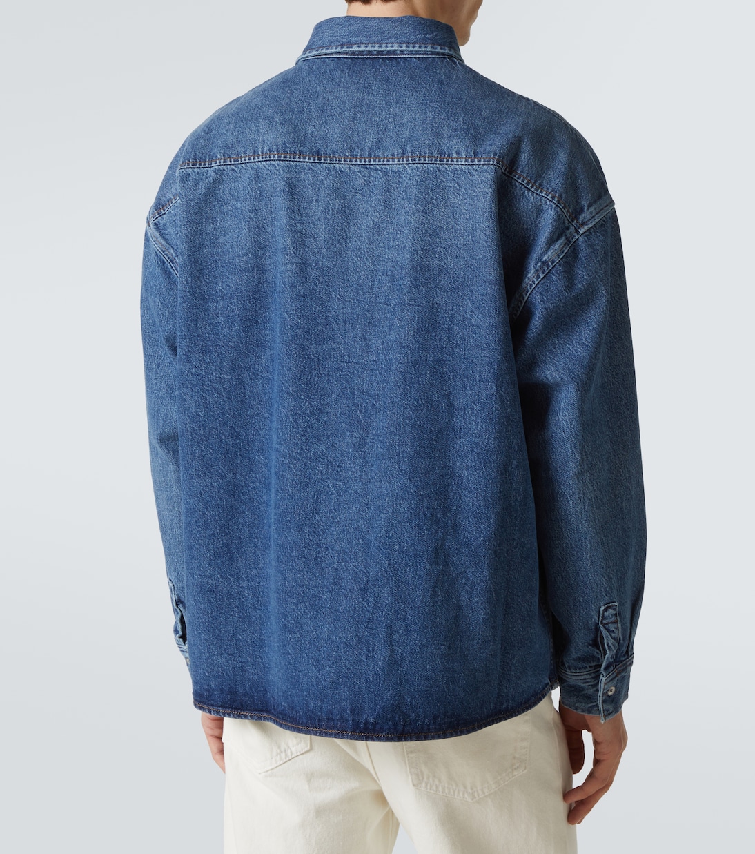 Hemdjacke aus Denim | Frame