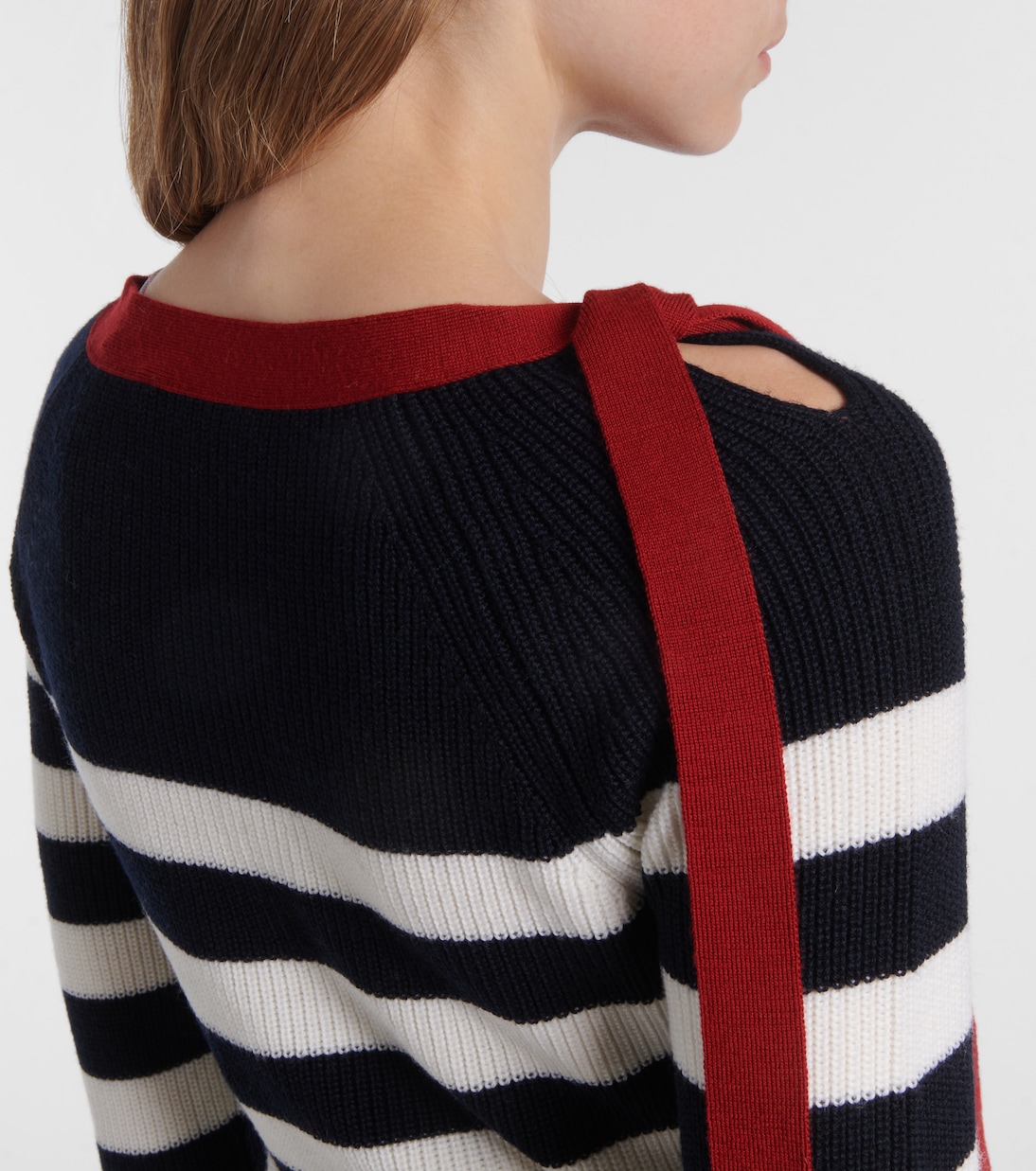 Pullover in lana vergine a righe | Max Mara