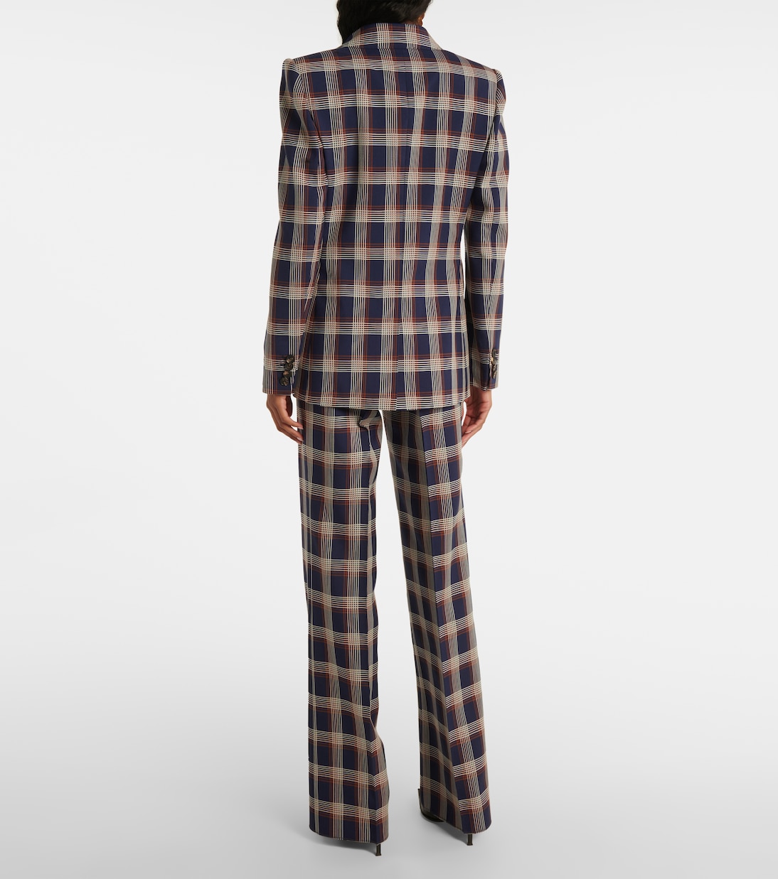 Checked wool blazer | Etro