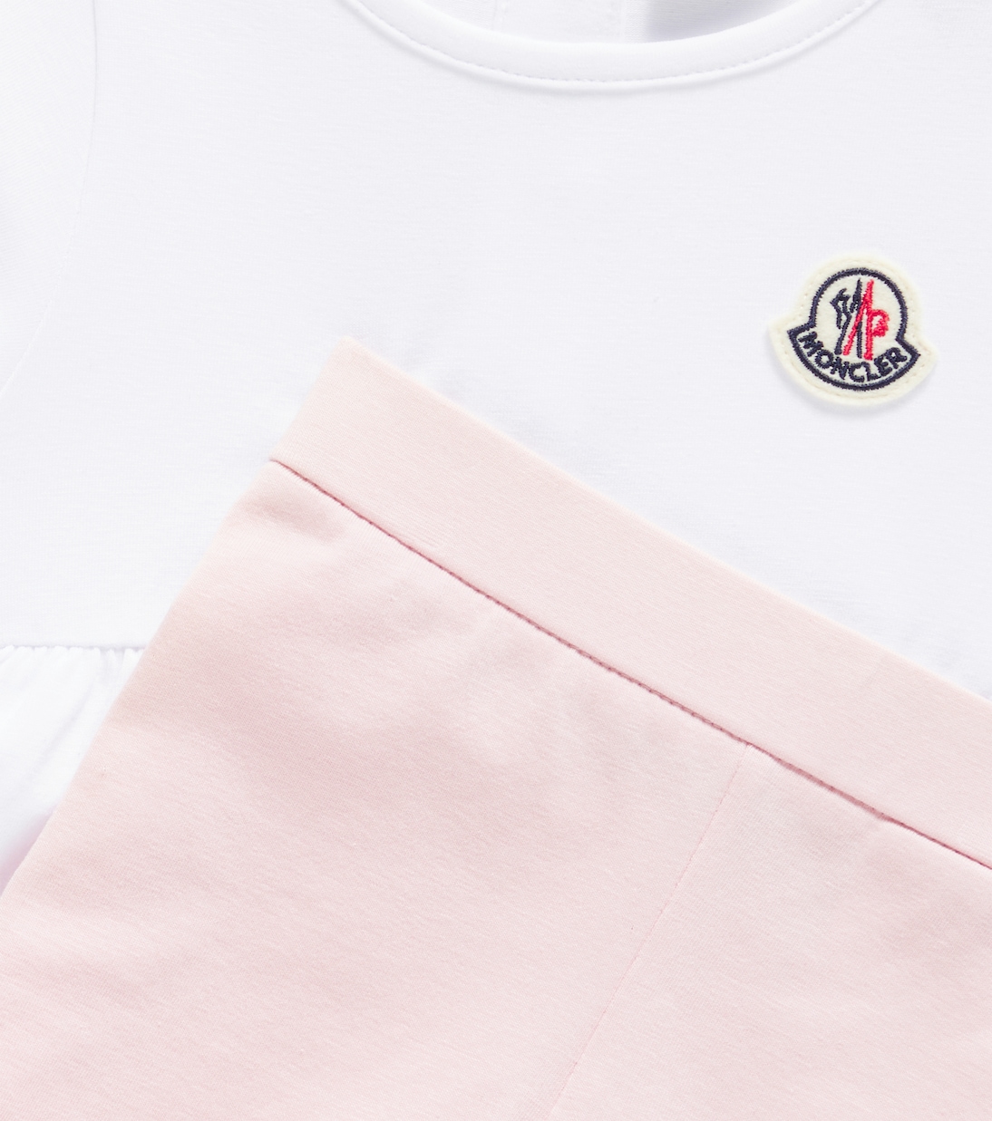 Bebé - set de camiseta y shorts en mezcla de algodón | Moncler Enfant