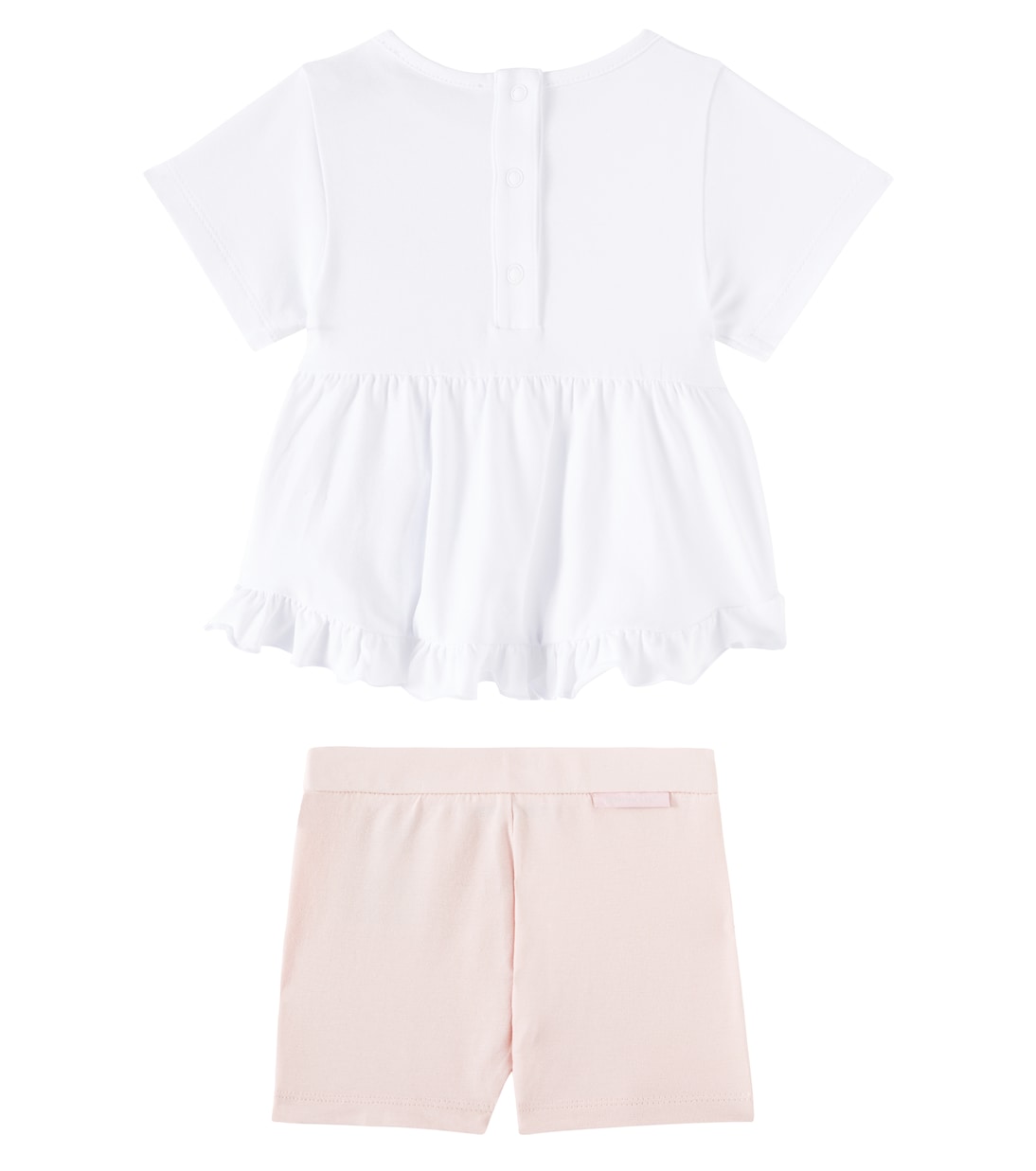 Bebé - set de camiseta y shorts en mezcla de algodón | Moncler Enfant