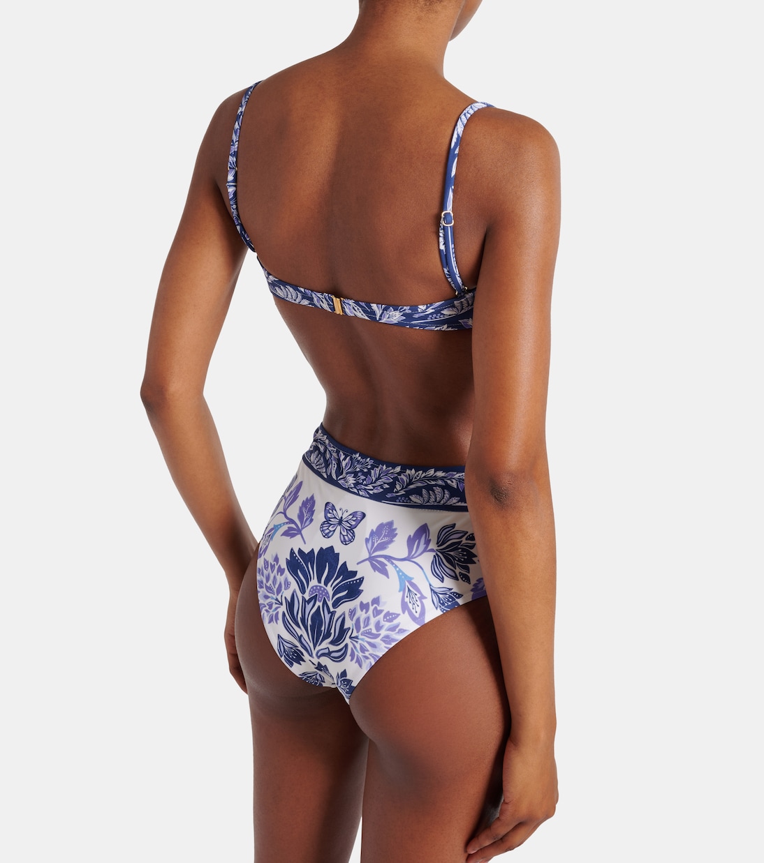 Slip bikini a vita alta con stampa floreale  | Farm Rio