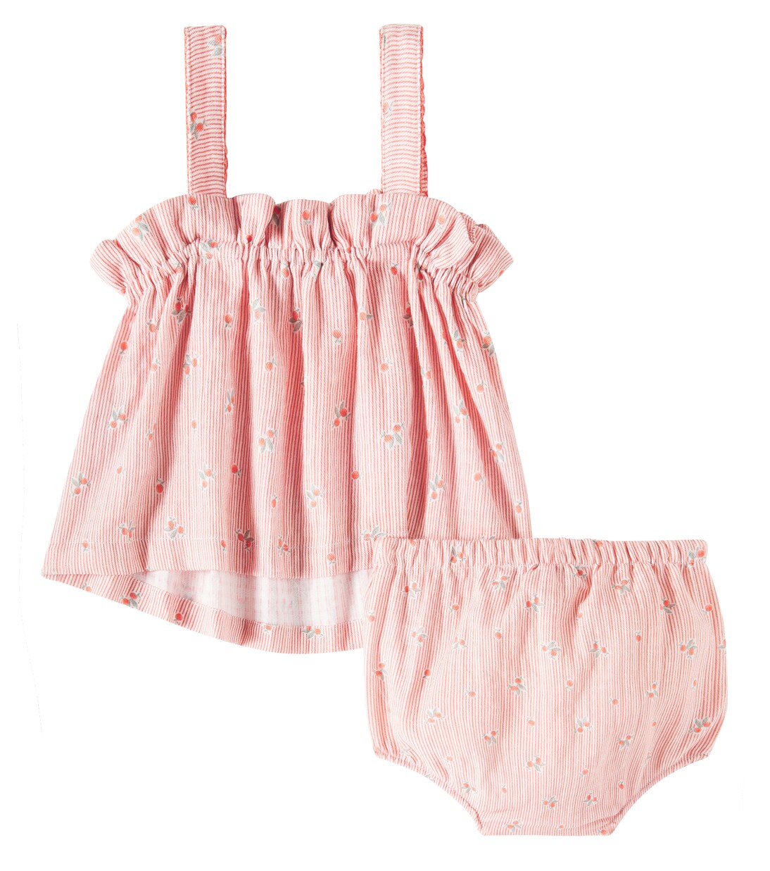 Baby - Culottes e top in cotone a righe | Tartine et Chocolat
