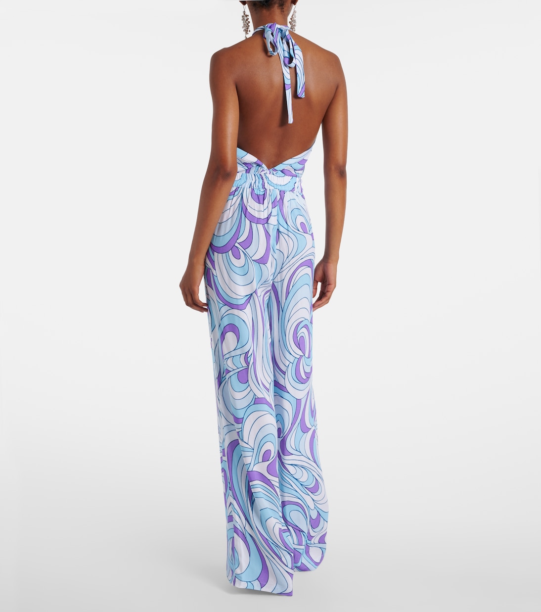 Pantaloni Olivia a gamba larga con stampa | Melissa Odabash