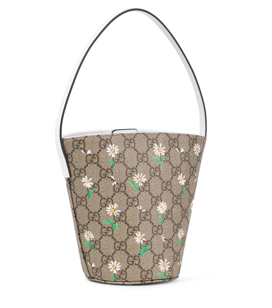 GG Canvas floral bucket bag | Gucci Kids