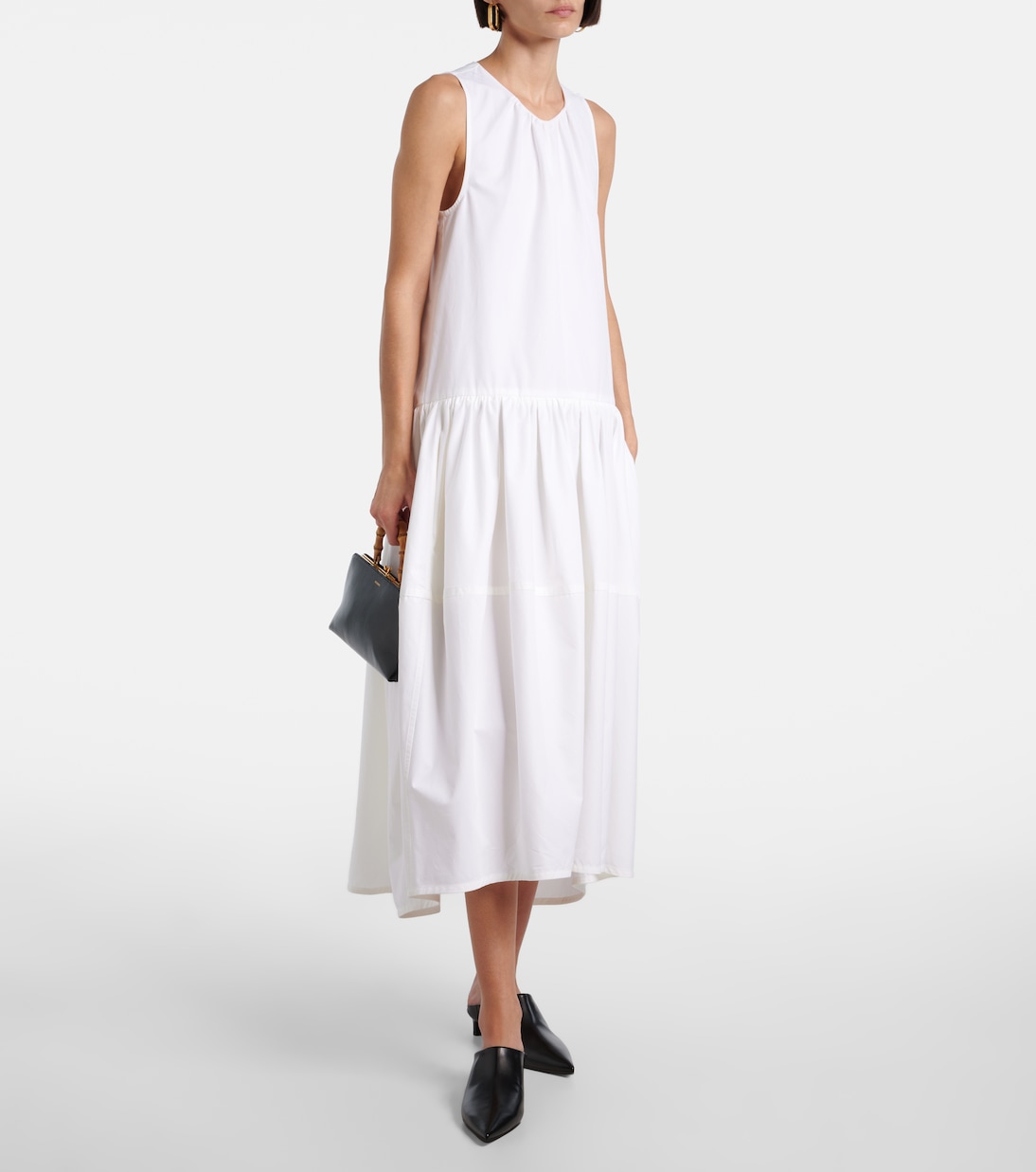 Mules aus Leder | Jil Sander