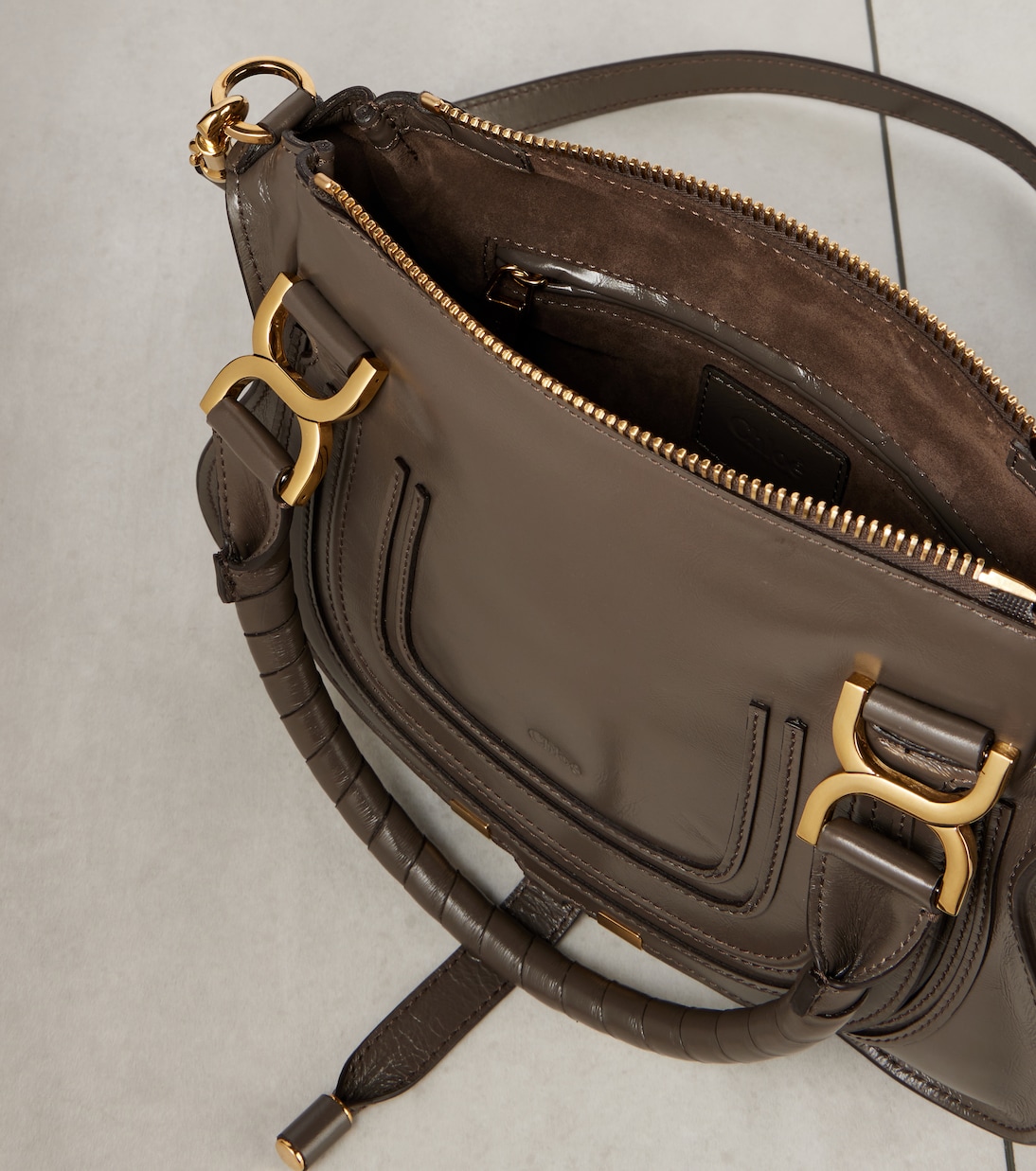 Borsa a spalla Marcie Small in pelle | Chloé