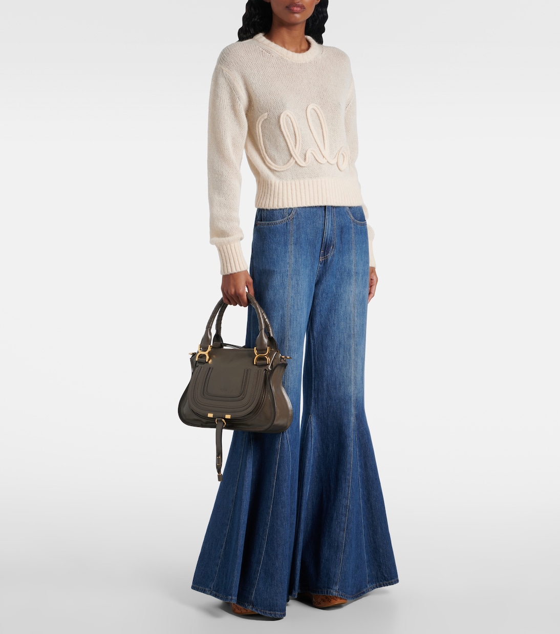 Borsa a spalla Marcie Small in pelle | Chloé