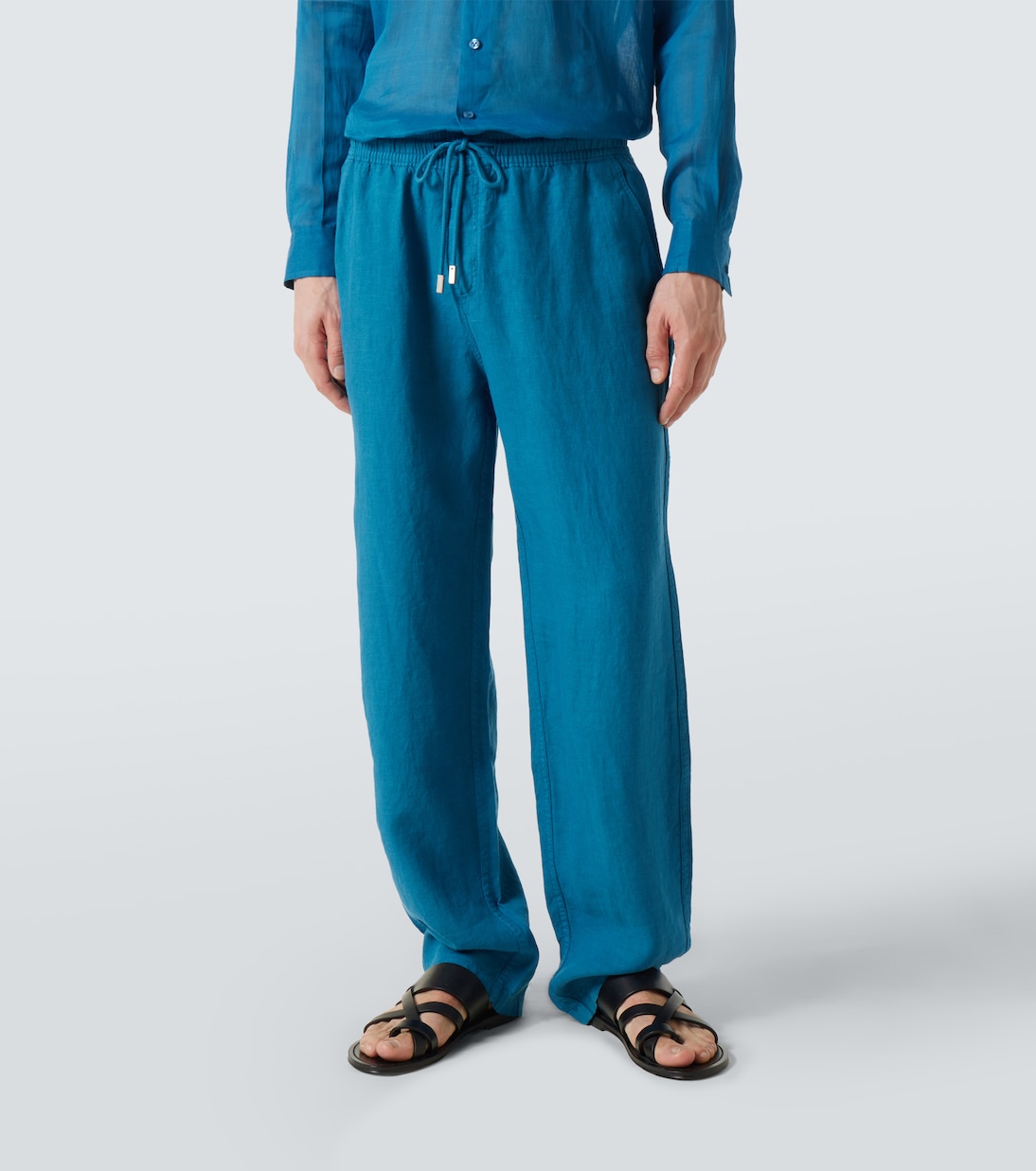 Pantaloni a gamba larga in lino | Vilebrequin