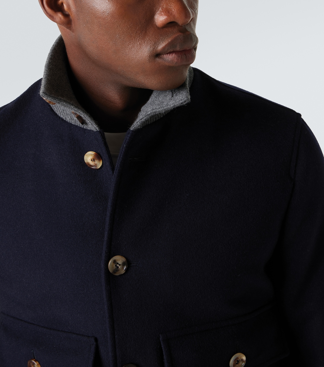 Blouson en laine  | Brunello Cucinelli