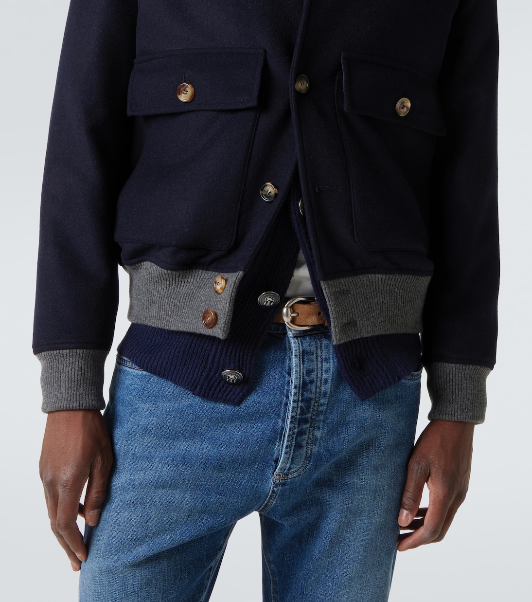 Blouson en laine  | Brunello Cucinelli