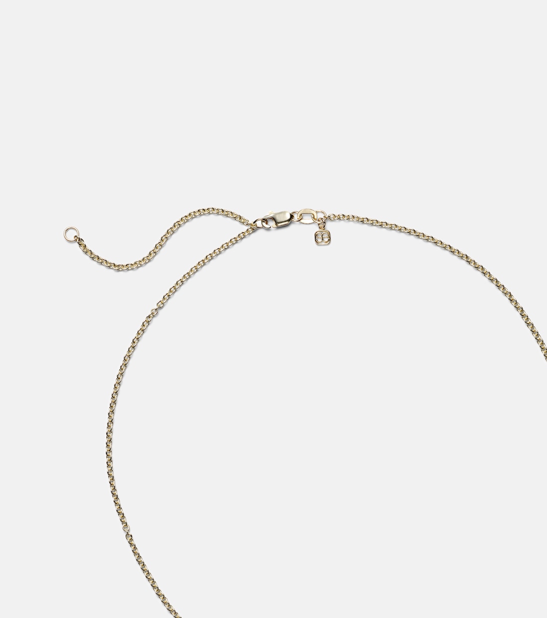 Lovebirds 14kt gold necklace with diamonds | Sydney Evan