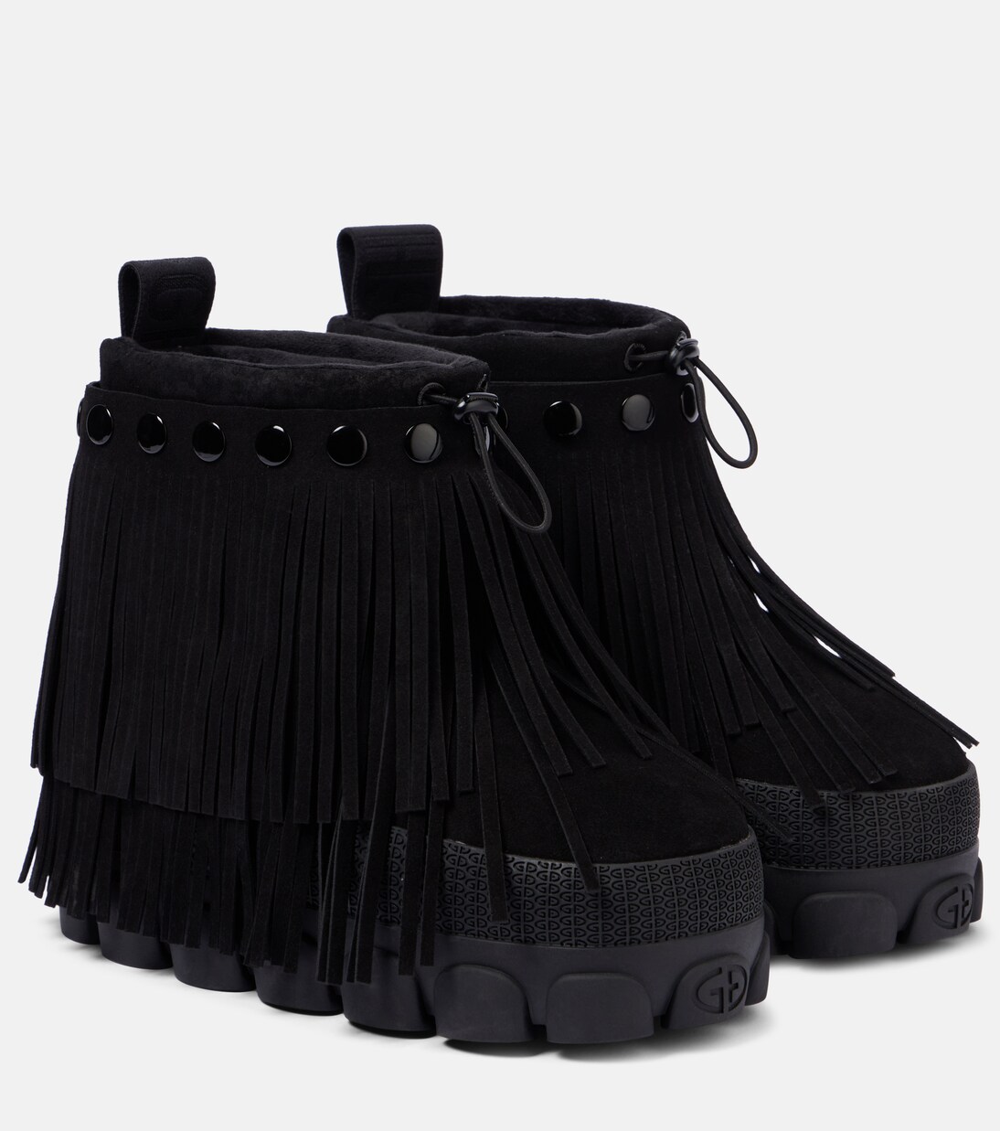 Vergara fringed suede snow boots | Goldbergh