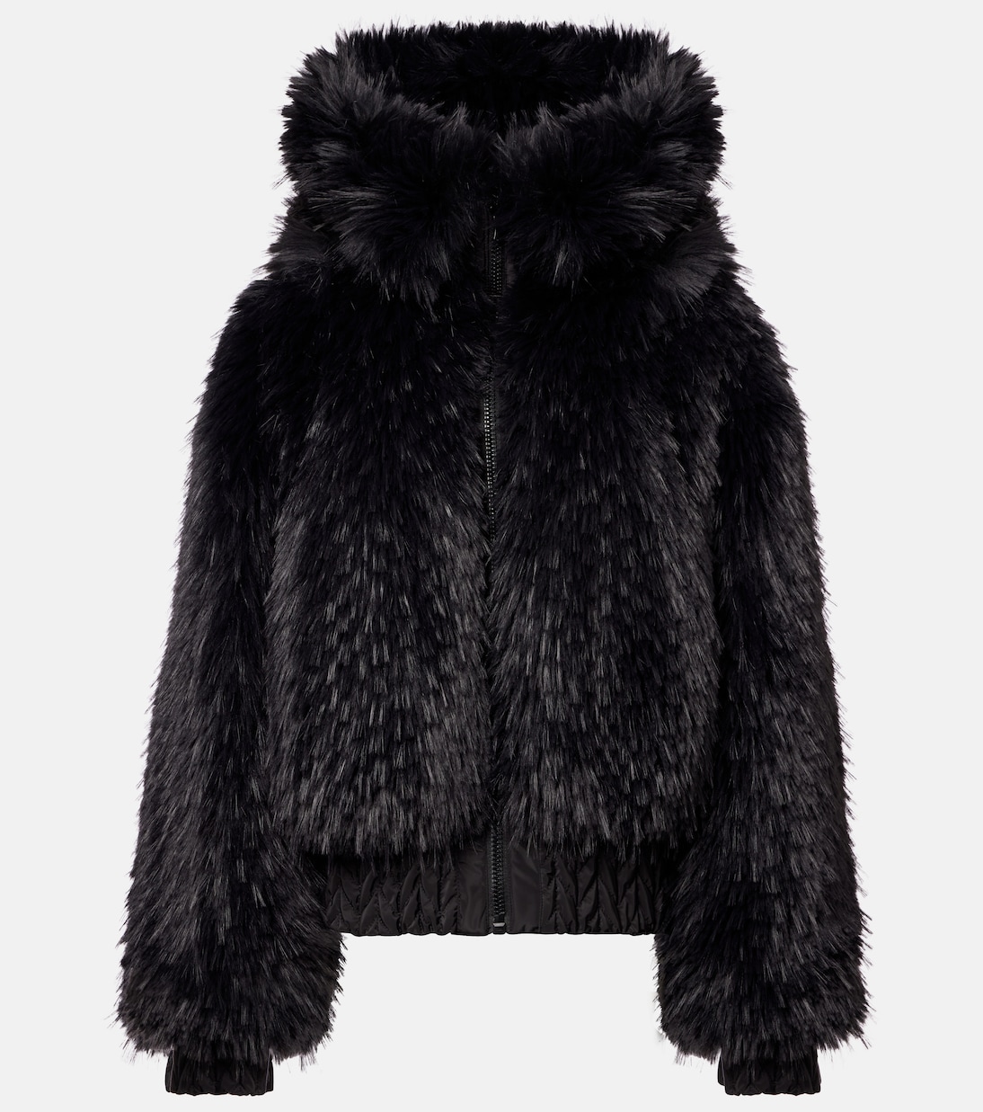 Indira reversible faux fur ski jacket | Goldbergh