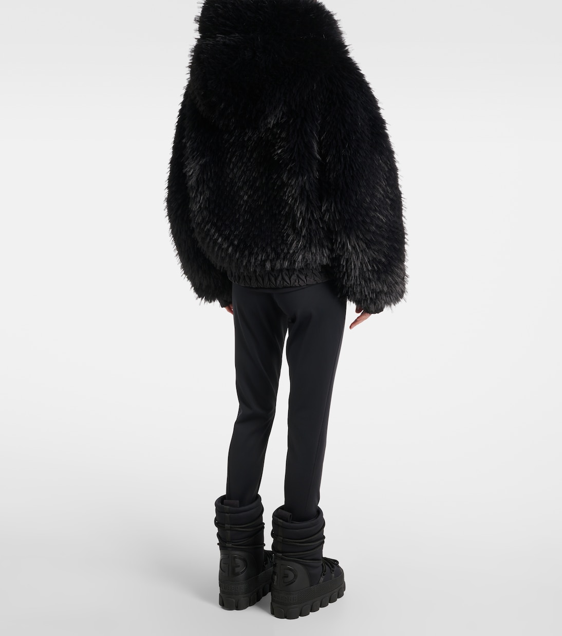 Indira reversible faux fur ski jacket | Goldbergh