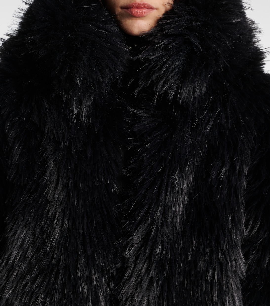 Indira reversible faux fur ski jacket | Goldbergh